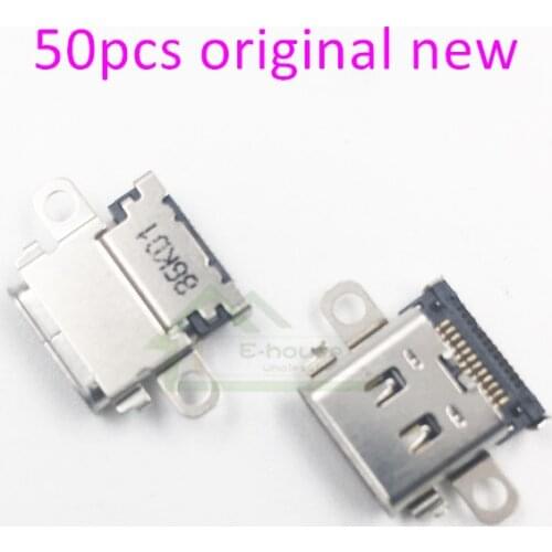 50pcs Original New Power Charging Port Power Charger Connector Socket Jack Replacement for Nintendo Switch NS Console