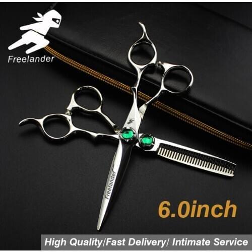 6.0 Inch Japanese Silver Hairdressing Scissors Hairdressing Scissors Salon Hairdressing Knife High-end Quality Dental Scissors