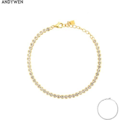 ANDYWEN White Bracelets