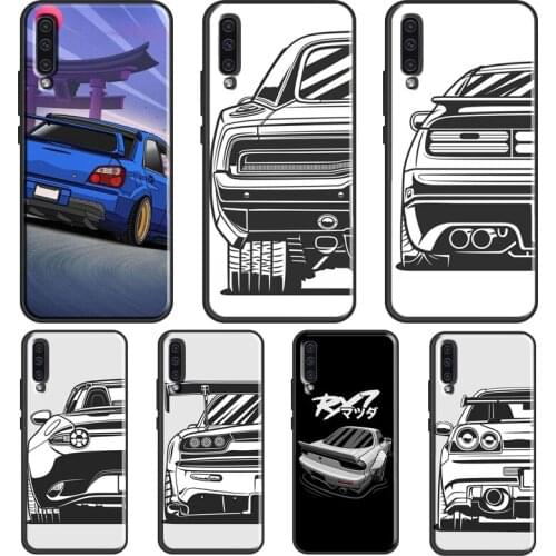 JDM Car Case For Samsung A51 A71 A41 A31 A11 A21S A20e A40 A50 A70 A02S A12 A32 A42 A52 A72 Coque