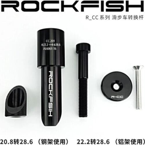 ROCKFISH/GS-201 Balance Bike Stem insertar adaptador de conversión para 22,2mm 20,8mm tenedor a 28,6mm para Balance bicicleta de