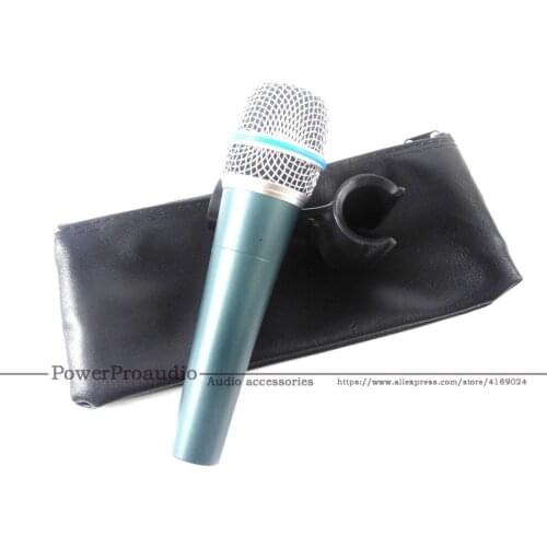 Quality BETA57 Professional BETA57A Supercardioid Karaoke Handheld Dynamic Wired Microphone Beta 57A 57 A Mic Mike