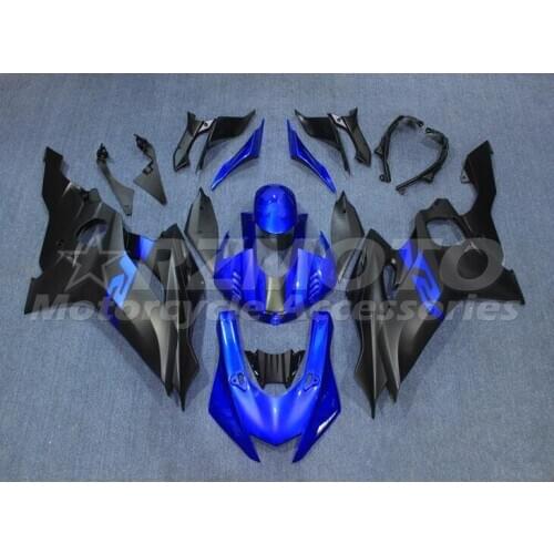 Style New ABS whole Fairings kit Fit for YAMAHA YZF-R6 2017 2018 2019 R6 17 18 19 Bodywork set Custom Free blue black Matte