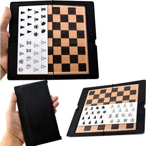 Magnetic Internationality Chess Set Foldable Professional Family Table Board Tabulero Games Russian Children Educational Gift