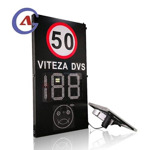 Outdoor Traffic LED Radar Speed Limit Sign