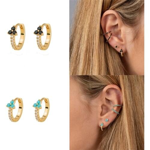 Pendientes Plata 925 Geometric Temperament 925 Sterling Silver Earrings For Women Earrings Hoops 2021 Trend Vintage Brincos