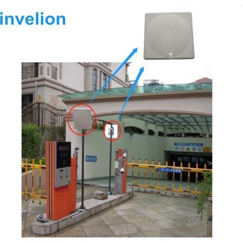 UHF RFID card reader m long range integrated 12dBi linear polarized UHF Far Field antenna built in+free tag sample