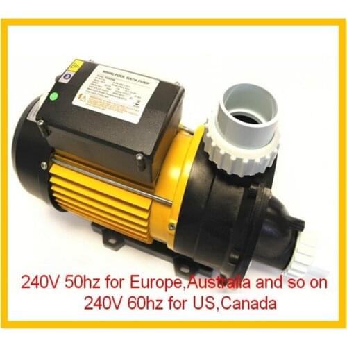 LX Whirlpool TDA 200 1.5kw 2Hp AMP Plug Spa Pump with 1.5 inch fittings