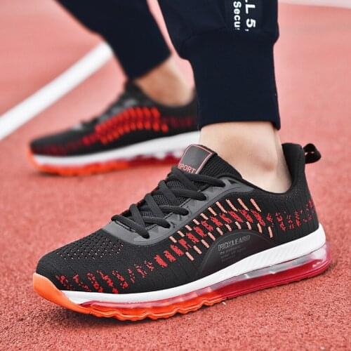 2021 Spring Autumn New Arrivals Fashion Male Breathable Shoes Chaussure Homme Good Quality Male Running Footwear Plus Size 39-48