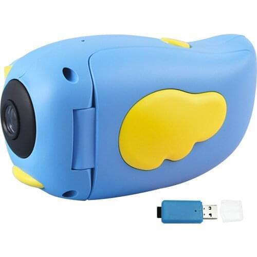 Video Camera Mini DV Camcorder Cartoon SLR 20MP 2.4 inch Screen/32G TF Card with Card Reader Rechargeable Video Recorder