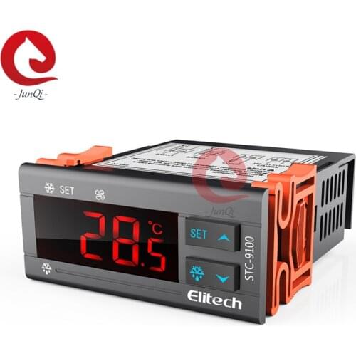 Elitech high quality AC 220V temperature controller with refrigeration defrost fan alarm function and sensors