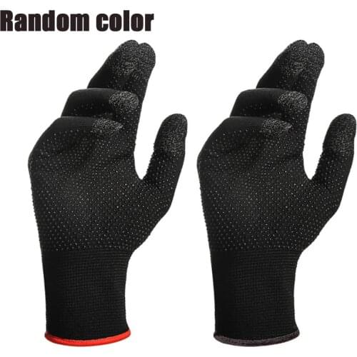 Winter Warm Cycling Sports Gloves Full Finger with Anti Slip Knit Touch Screen Breathable Sweatproof Thermal Gloves Shockproof
