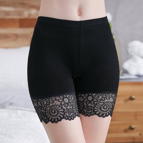 1PC Women Safety Short Pants Summer High Waist Anti Chafing Soft Panties Plus Size Seamless Boxers for Women Underwear