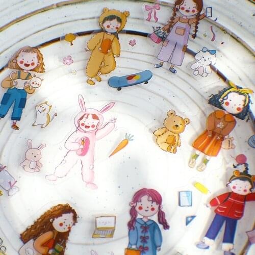 10packs/LOT its true series stationery sticker creative decoration DIY PET sticker