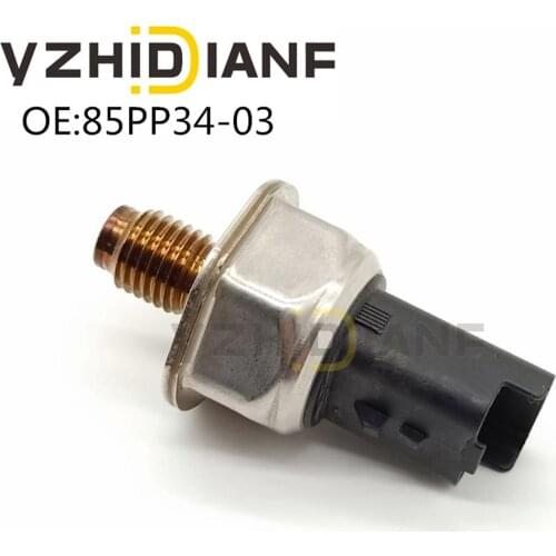 1x 85PP34 03 Rail Fuel Pressure Sensor For CITROEN- C3 C4 C5 DS3 For Peugeot- 008 5008 EXPERT PARTNER 206 207 208 85PP34-03
