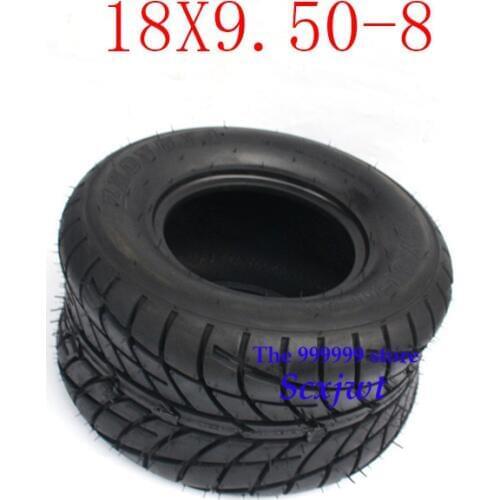 2PCS Good Quality GO KART KARTING ATV UTV Buggy 18X9.50-8 Inch Tubeless Tyre Rubber Tire