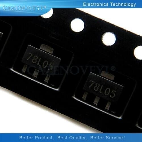 20pcs/lot 78L05 SOT89 SOT SMD SOT-89 Triode new and original In Stock