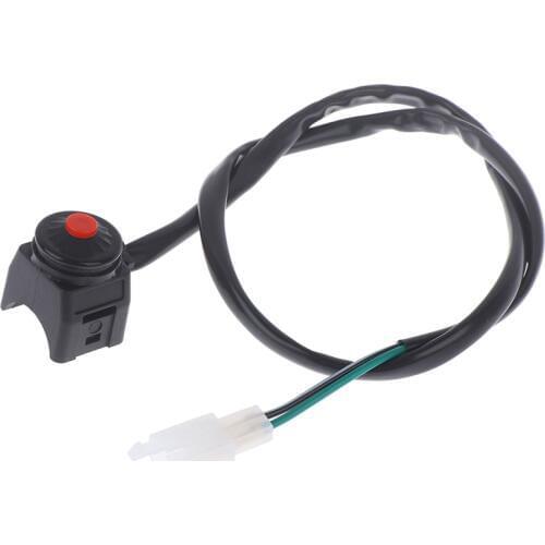 22mm Handlebar Ignition Switches Motorcycle Universal Push Button 12V ATV Off Road Motocross Dirt Bike Controller