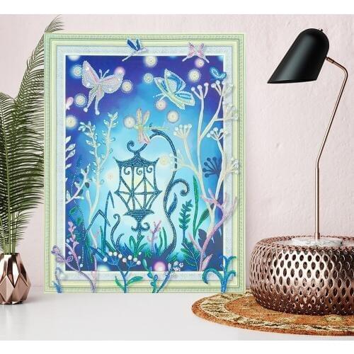 Beautiful Butterfly 5D Special Shaped Diamond Painting Embroidery Needlework Rhinestone Crystal Cross Craft Stitch Kit DIY