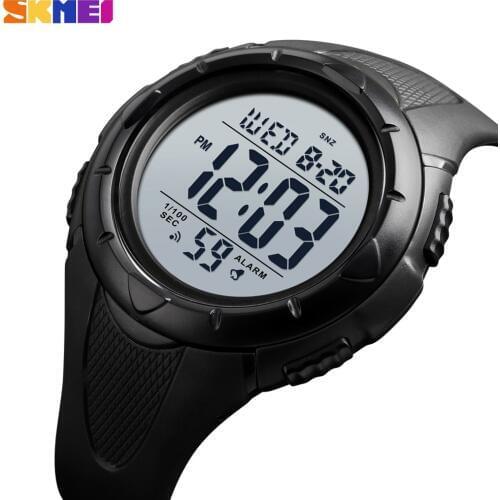 SKMEI New Sport Watch Men Chrono Outdoor Fashion Electronic Digital Wristwatch Waterproof Light Display Alarm Clock montre homme