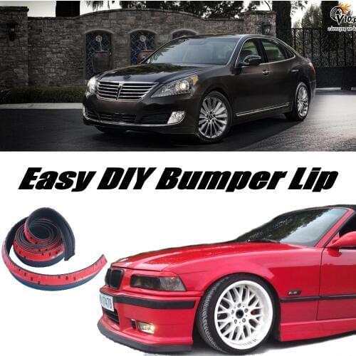NOVOVISU For Hyundai Equus Centennial Bumper Lip / Front Spoiler Deflector For Car Tuning View / Body Kit / Strip Skirt