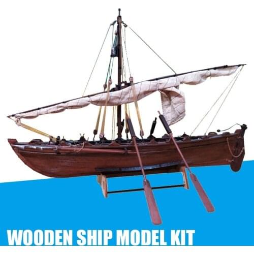 Wooden Ship Model Kit 1:32 Scale Whaling Ship Boat Model Building DIY Assembly