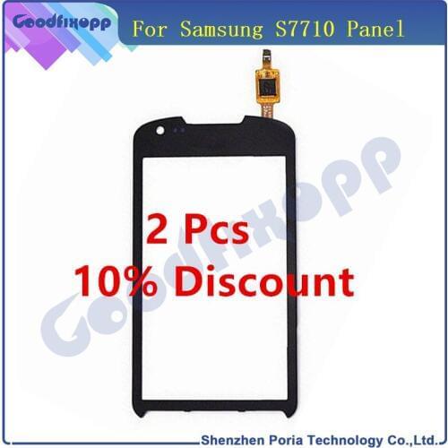 Touch Screen Digitizer For Samsung Galaxy Xcover 2 S7710 Front Glass Panel Repaclement For Samsung Galaxy S7710 Touch Screen