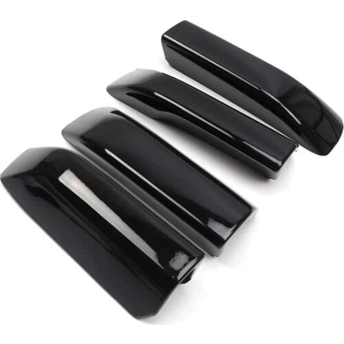For Toyota 4Runner 2010-2018 Car Luggage Roof Rails Rack Leg Cover End Cap Protection Cover Shell Accessories,Black
