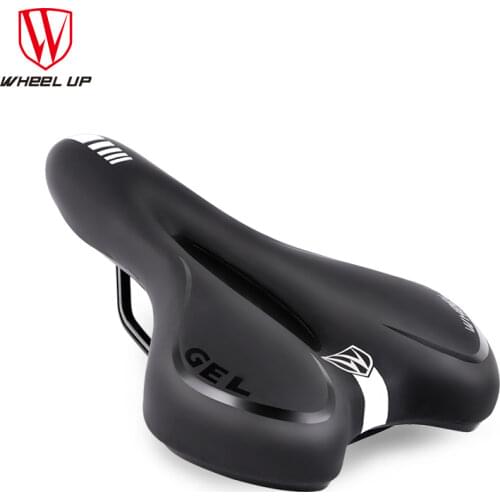 Breathable Soft Bike Bicycle Saddle PVC Leather Comfortable Road Mountain Bike Seat Thick Pad Hollow Bike Saddle 2018