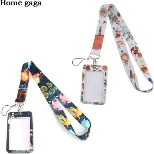 DB141 Homegaga Little Prince Lanyard For Key ID Card Pass Gym USB Badge Holder DIY Hanging Rope Tags Ribbon Neck lanyard Strap
