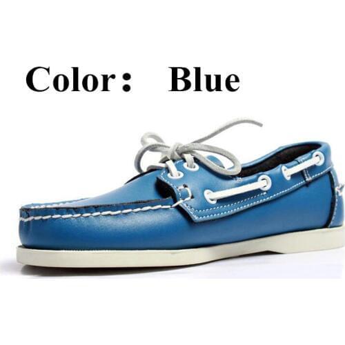Mens Designer Shoes Men Leather Docksides Classic Yellow Blue Boat Shoes For Homme Femme X165 Hombre Mujer Nautico Shoes