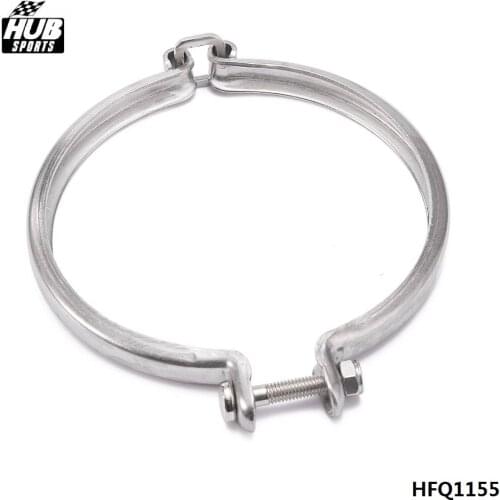 For Mitsubishi TD08 / T51R Turbocharger Turbo V-band Clamp Set 115.5mm HU-HFQ1155