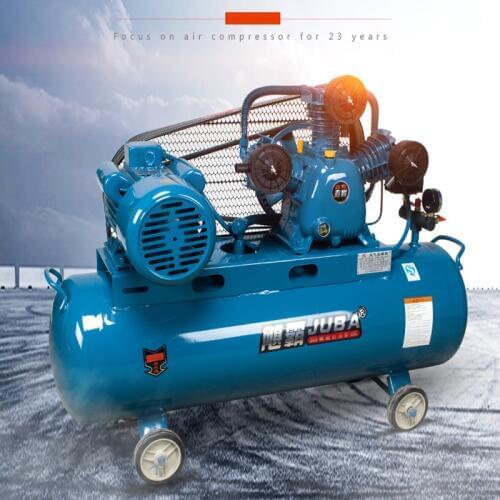 Customizable Industrial Non-Lubricated Belt-Driven High Pressure Reciprocating Piston Air Compressor