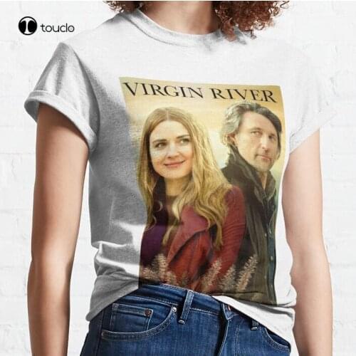 New Virgin River Classic Mountains National Park Nature T-Shirt Cotton Tee Shirt S-5Xl