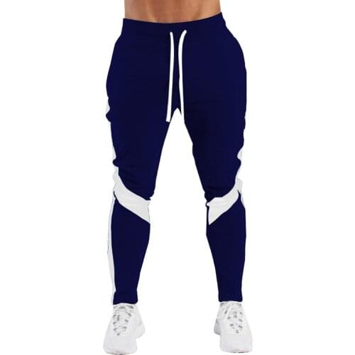 New tight-fitting jogging pants men 2020 new fashion fleece autumn and winter warm sports pants mens outdoor straight-leg pants