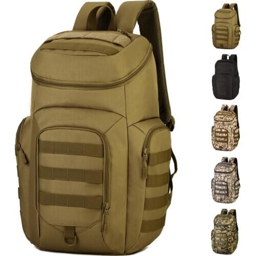 40L Army Fans Outdoor Tactical Backpack With oes Compartment Men Women Camo Military Backpack Hiking Camping Rucksack S420