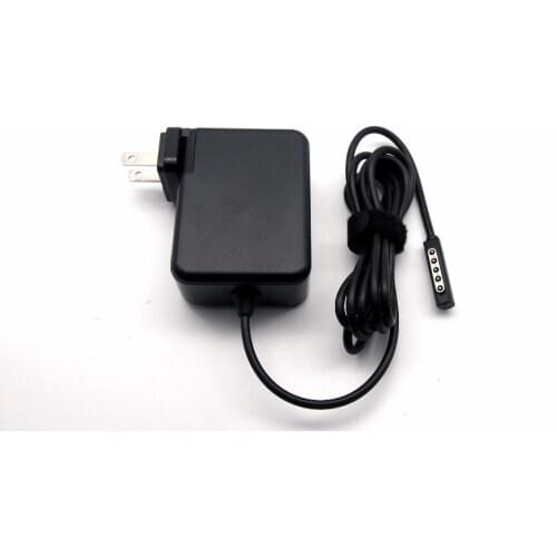 US plug AC Power Wall Charger Adapter For Microsoft Surface PRO PRO2 RT tablet, Free shipping 5pins Magnetic connector white