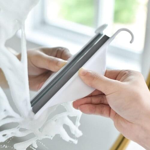 Creative Mini Wiper Bathtub Glass Brush Kitchen Countertop Cleaning Brush Mirror Brushes Household Cleaning Tools