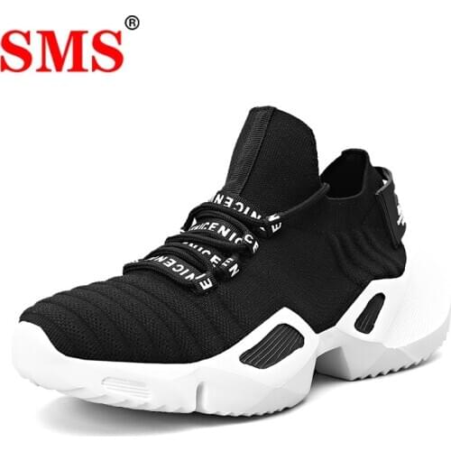 SMS Men Shoes Outdoor Sneakers Durable Outsole Breathable Trainer Zapatillas Deportivas Hombre Fashion Sport Running Shoes