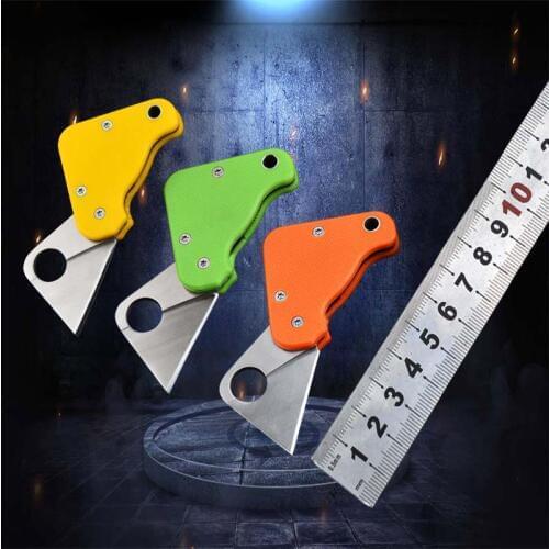 Outdoor survival folding knife pocket knife Hunting Rescue camping multi-function Mini tool knife Tactical Gear The key knife