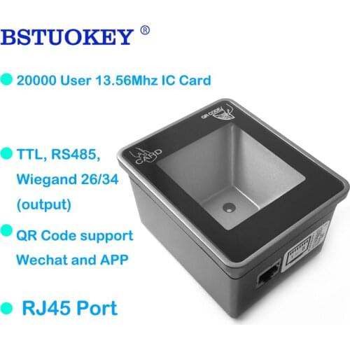 Wiegand Fixed Mount Embedded 2D Barcode Scanner Module Engine Qr Code Reader For Parking Access Control System