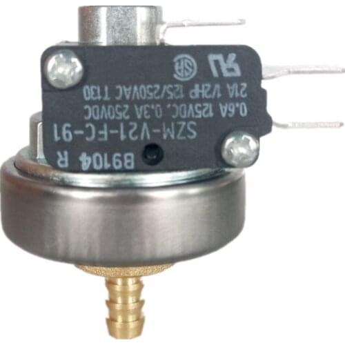 1 pcs High Temperature Steam Pressure Switch Pressure Controller water/air Hydraulic switch pressure switch metal 6.2mm