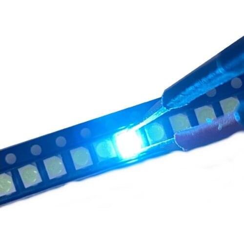 1000pcs SMD LED 3528 Ice blue LED lamp beads Light emitting Diode Factory direct sale Free shipping