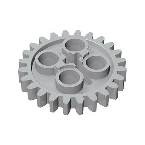 20PCS/lot Gear 24 Tooth with A Axle Hole Technical Part Car Accessorie 3648 Compatible with Lego Building Blocks Toy for Diy