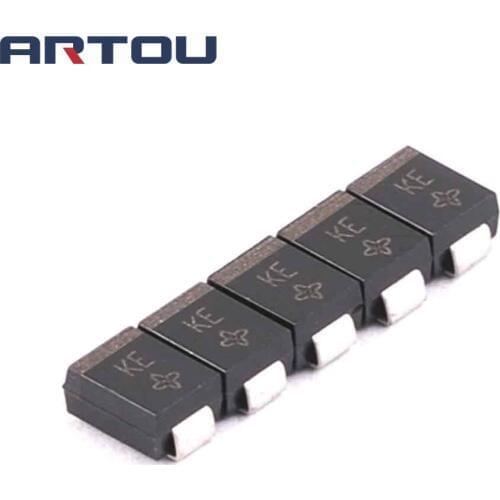 20PCS SMBJ5.0A SMBJ5.0 DO214AA(SMB) 600W 5V