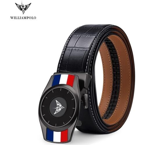 2020 Genuine Fashion Mens Belt High Quality Casual Leather Automatic Buckle Belt Mens Luxury Brand Leather Pants Belt
