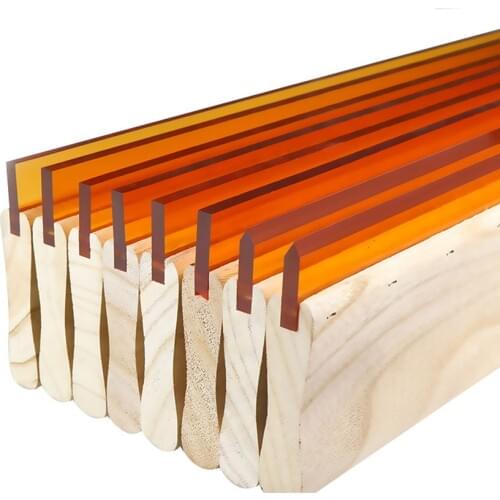 3x15cm/6inch Wooden Handle Screen Printing Squeegees with Shipping Cost