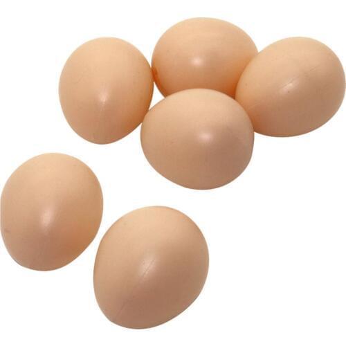 48 Pcs Simulation eggs Egg color Artwork Childrens Painting Children Toy Easter Egg Hollow DIY Tools Childrens Games Wholesale