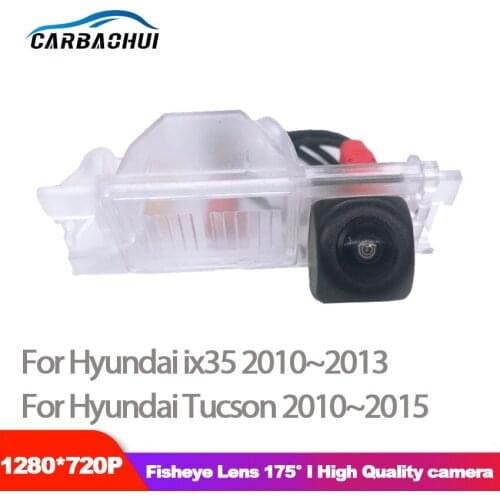 Car Rear View Back Up Reverse Parking Camera High quality Night vision CCD HD For Hyundai ix35 Tucson 2010~2013 2014 car camera