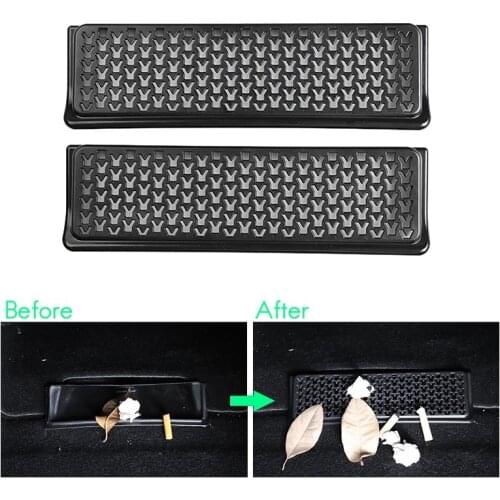 Car Air Outlet Cover for Tesla Model Y 2020 2021 Under Seat Air Vent Anti-Blocking Dust Cover Accessories